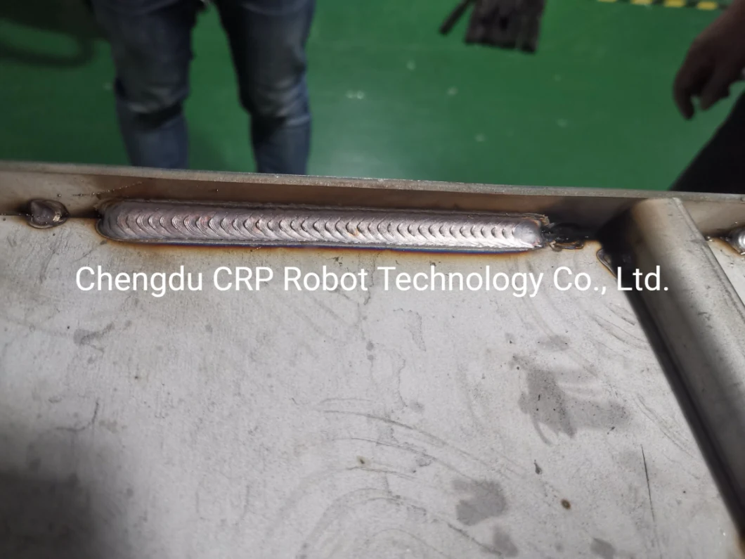 6 Axis 1454mm Reaching Industrial MIG Welding Robot for Stainless Steel